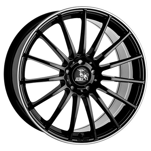 ULTRA WHEELS UA4 SPEED schwarz rim poliert 8.0Jx18 5x112 ET35