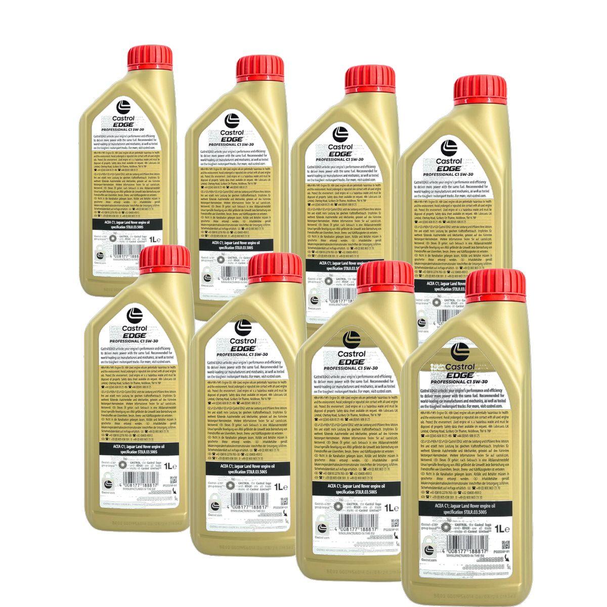 Castrol Edge Professional C1 5W-30 8x1 Liter