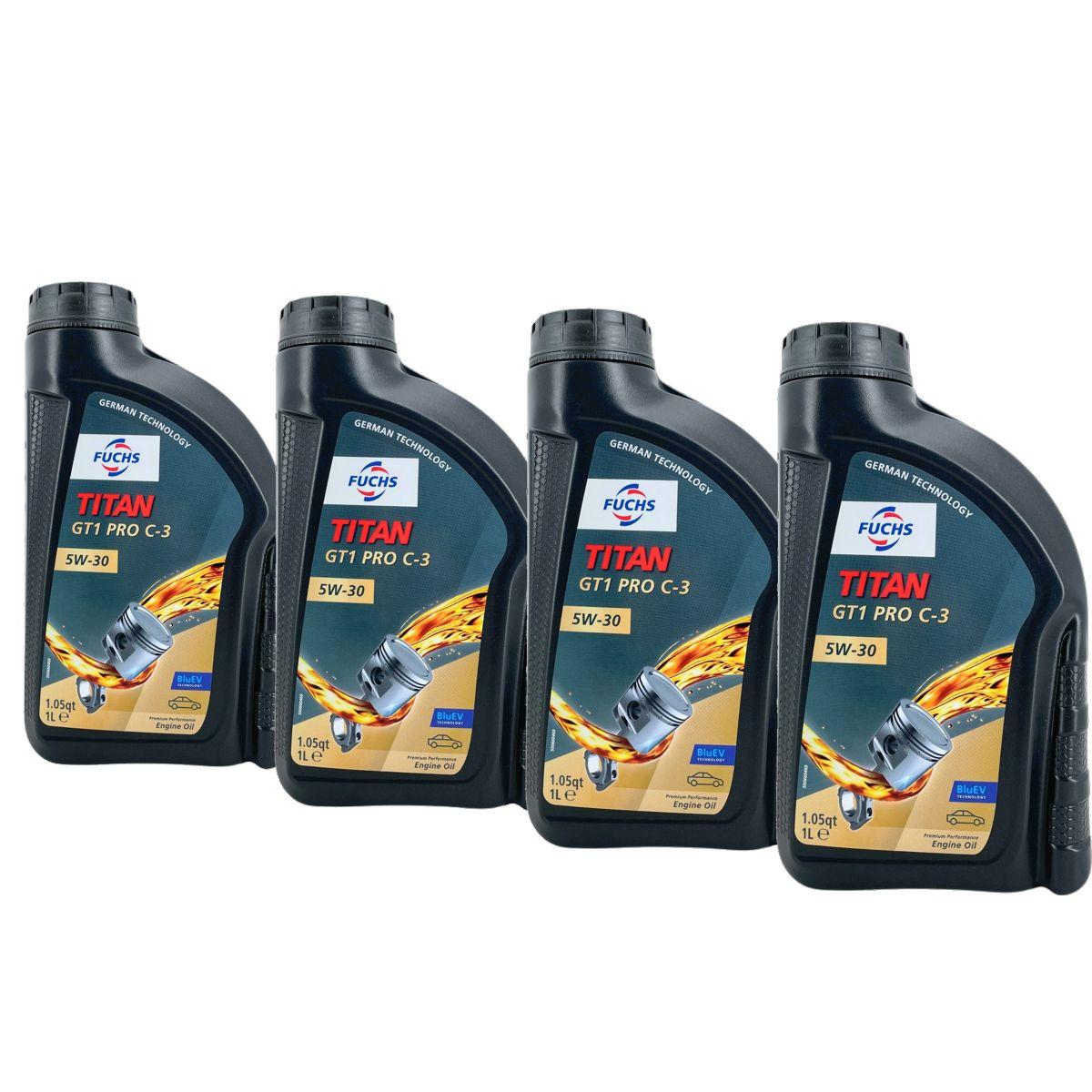 Fuchs Titan GT1 PRO C-3 5W-30 4x1 Liter