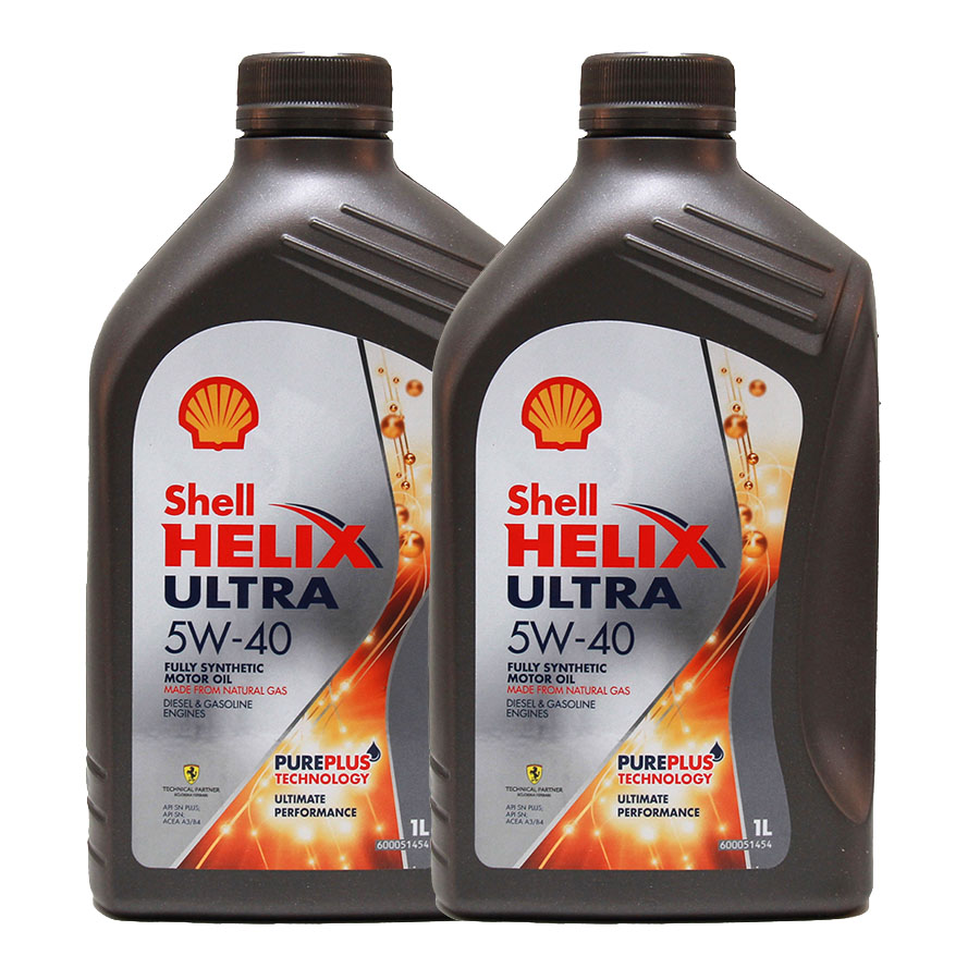 Shell Helix Ultra 5W-40 2x1 Liter