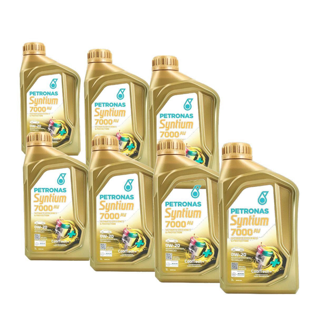 Petronas Syntium 7000 AV 0W-20 7x1 Liter