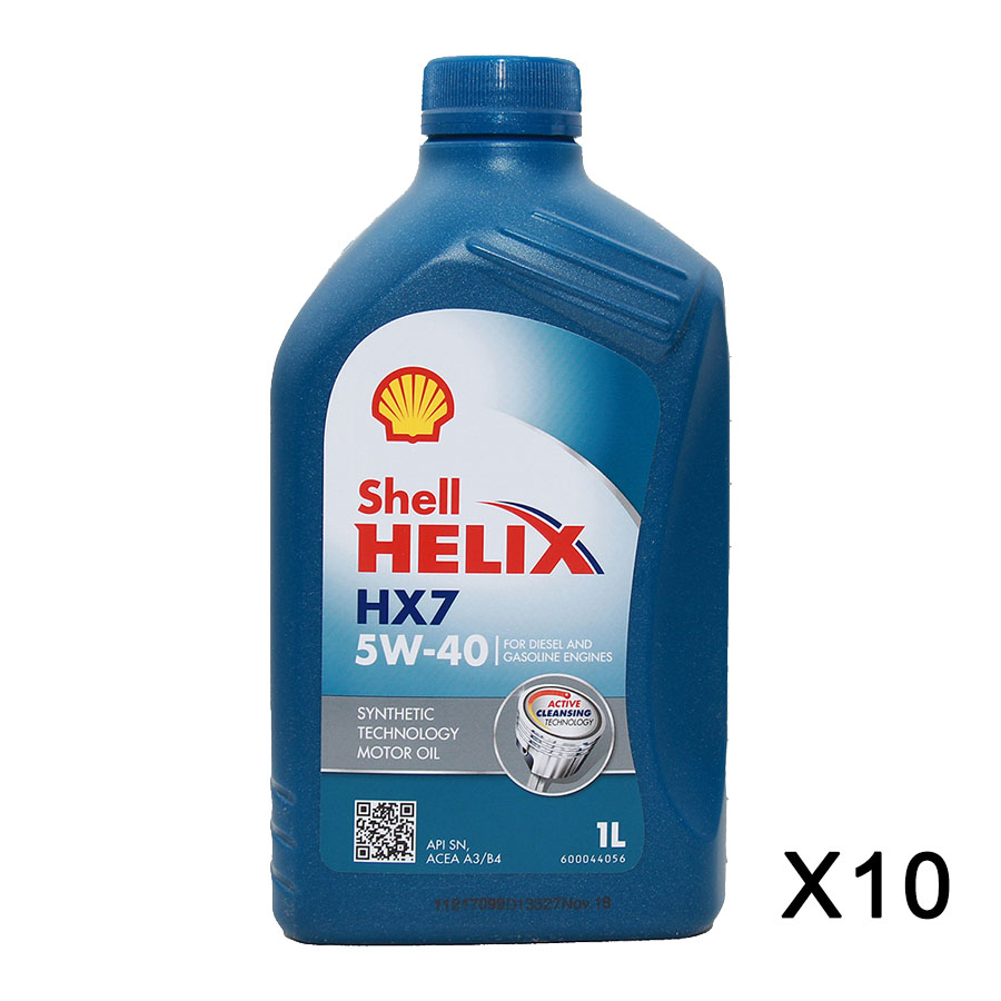 Shell Helix HX7 5W-40 10x1 Liter