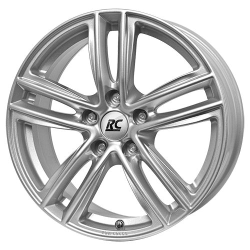 RC-DESIGN RC27 kristallsilber 6.5Jx17 5x112 ET33