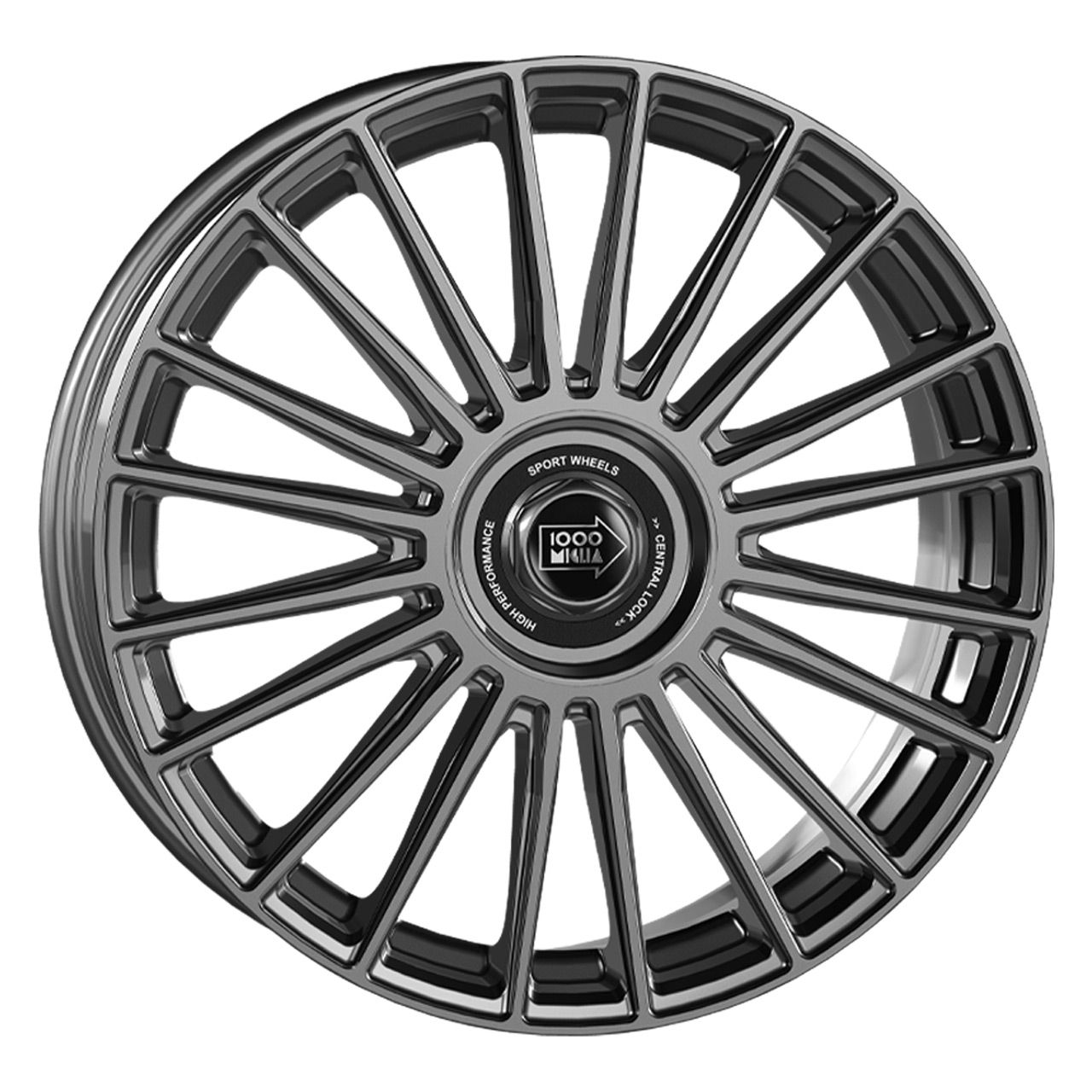 1000 MIGLIA MM1022 GLOSS ANTHRACITE 8.0Jx 5x108/114.3 ET45
