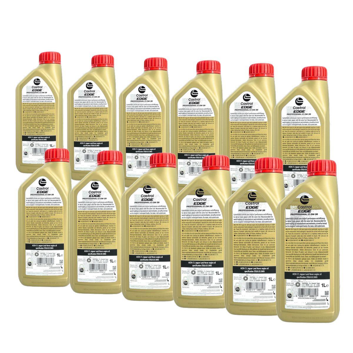 Castrol Edge Professional C1 5W-30 12x1 Liter