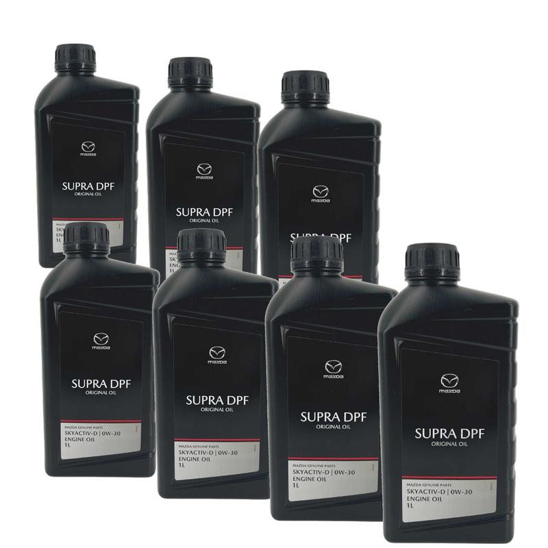 Mazda Original Oil Supra DPF Skyactiv-D 0W-30 7x1 Liter