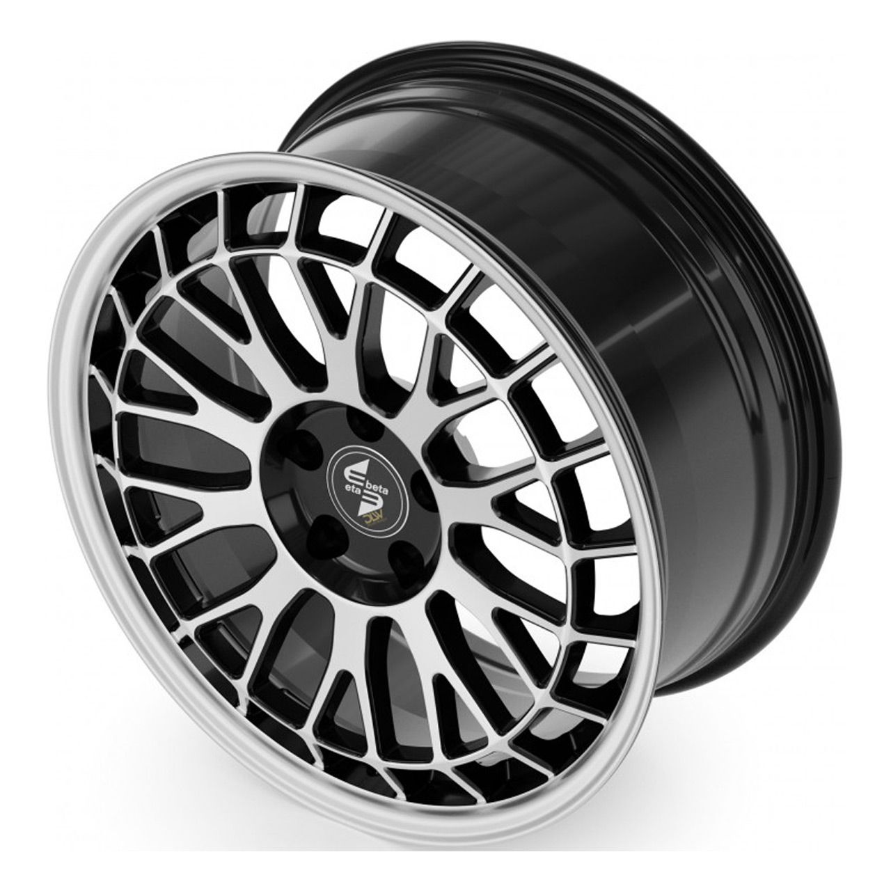 ETABETA UNIT Black matt lip spokes polished 9.5Jx21 5x112 ET50