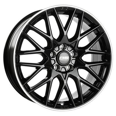CMS C25-DRB diamond rim black 7.5Jx18 5x108 ET51