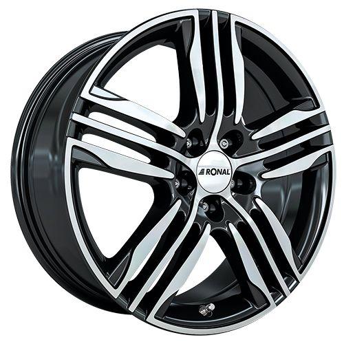 RONAL RONAL R57 schwarz-frontkopiert 7.5Jx17 5x120 ET45