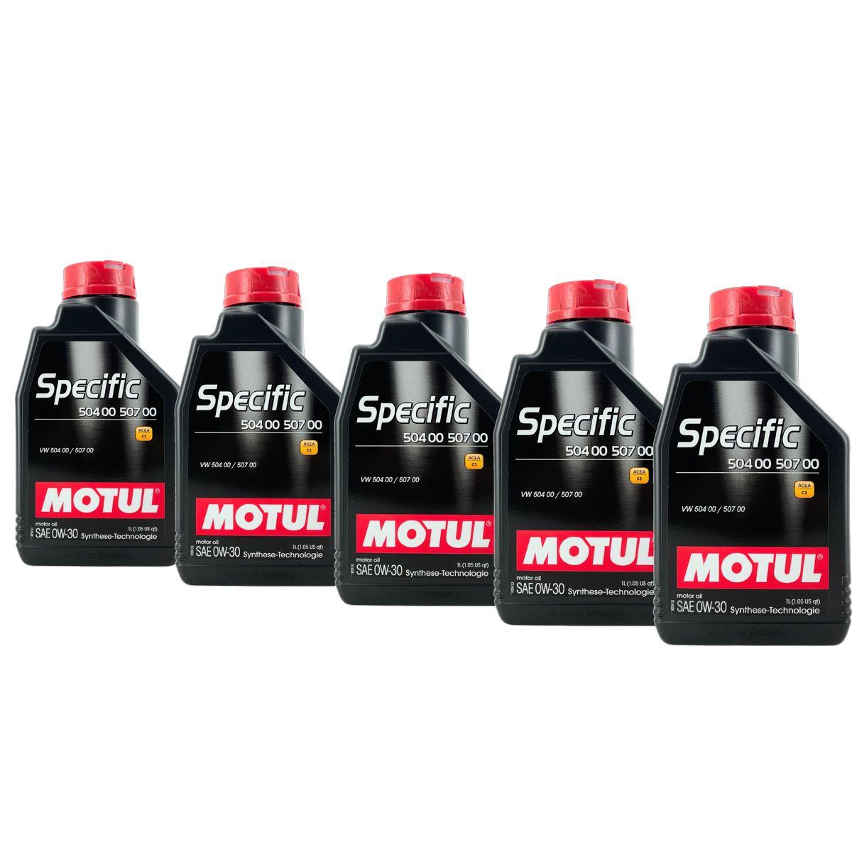 Motul Specific 504 00 - 507 00 0W-30 5x1 Liter
