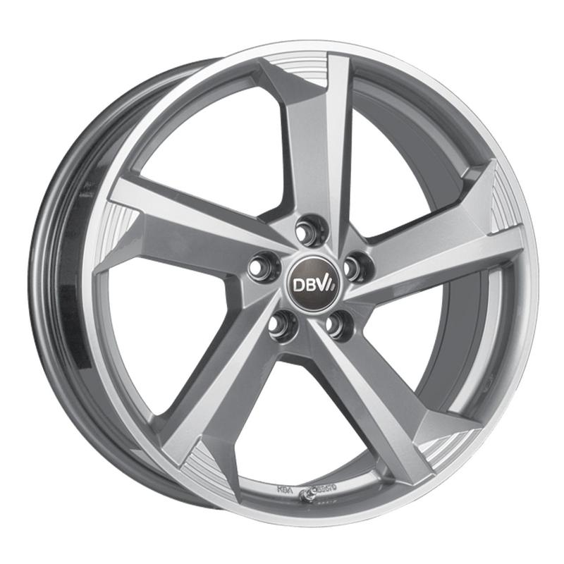 DBV TORINO III hyper silber front poliert 8.5Jx20 5x112 ET30