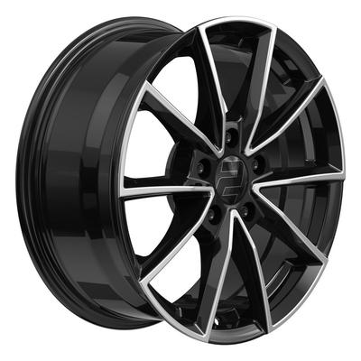 WHEELWORLD-2DRV WH28 schwarz hochglanzpoliert 8.0Jx18 5x112 ET45