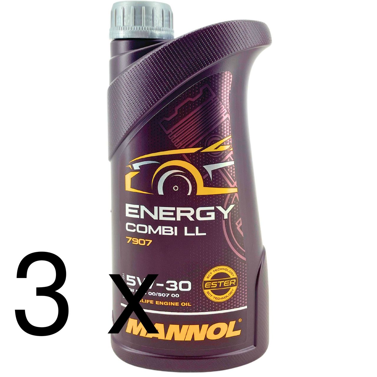 Mannol Energy Combi LL 5W-30 3x1 Liter