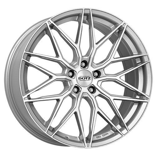 DOTZ SUZUKA BLAZE silber frontpoliert 8.0Jx18 5x108 ET45