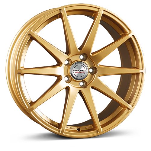 BORBET DESIGN GTX gold matt 8.5Jx19 5x120 ET30