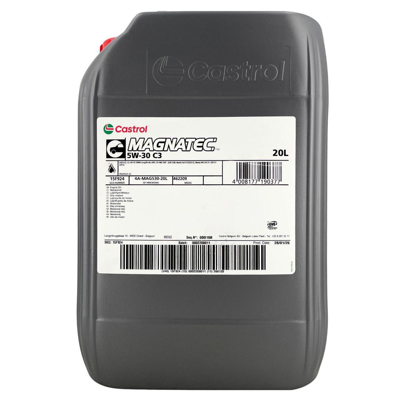 Castrol Magnatec 5W-30 C3 20 Liter