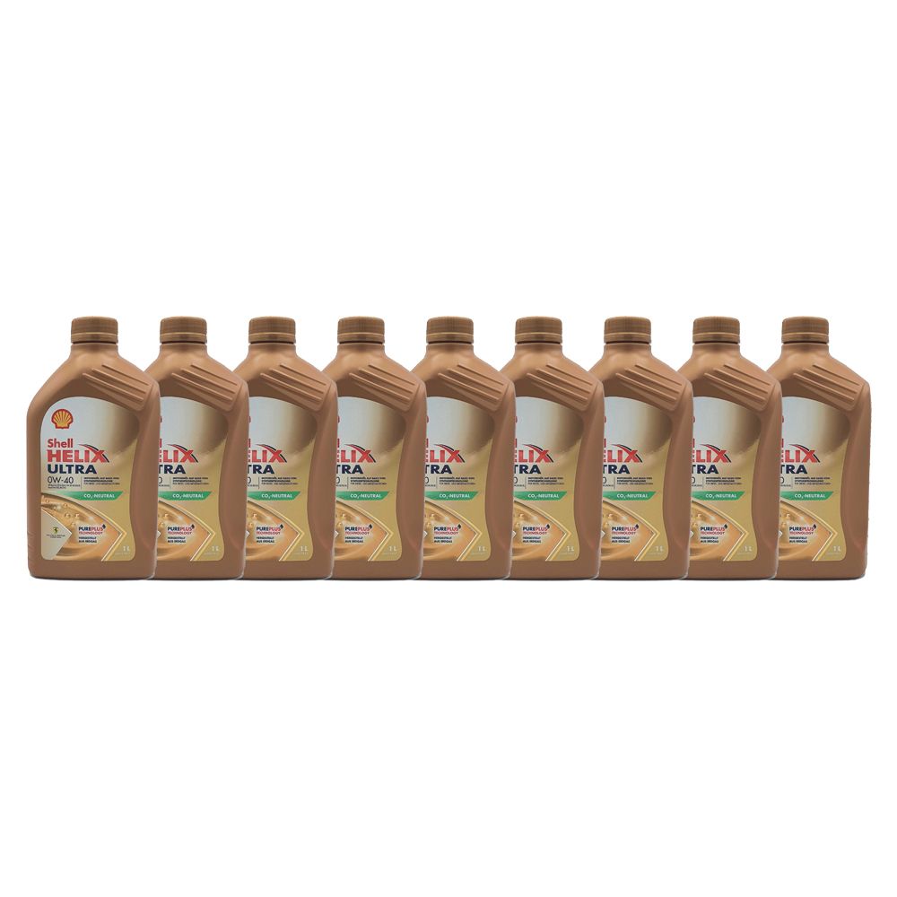 Shell Helix Ultra 0W-40 9x1 Liter