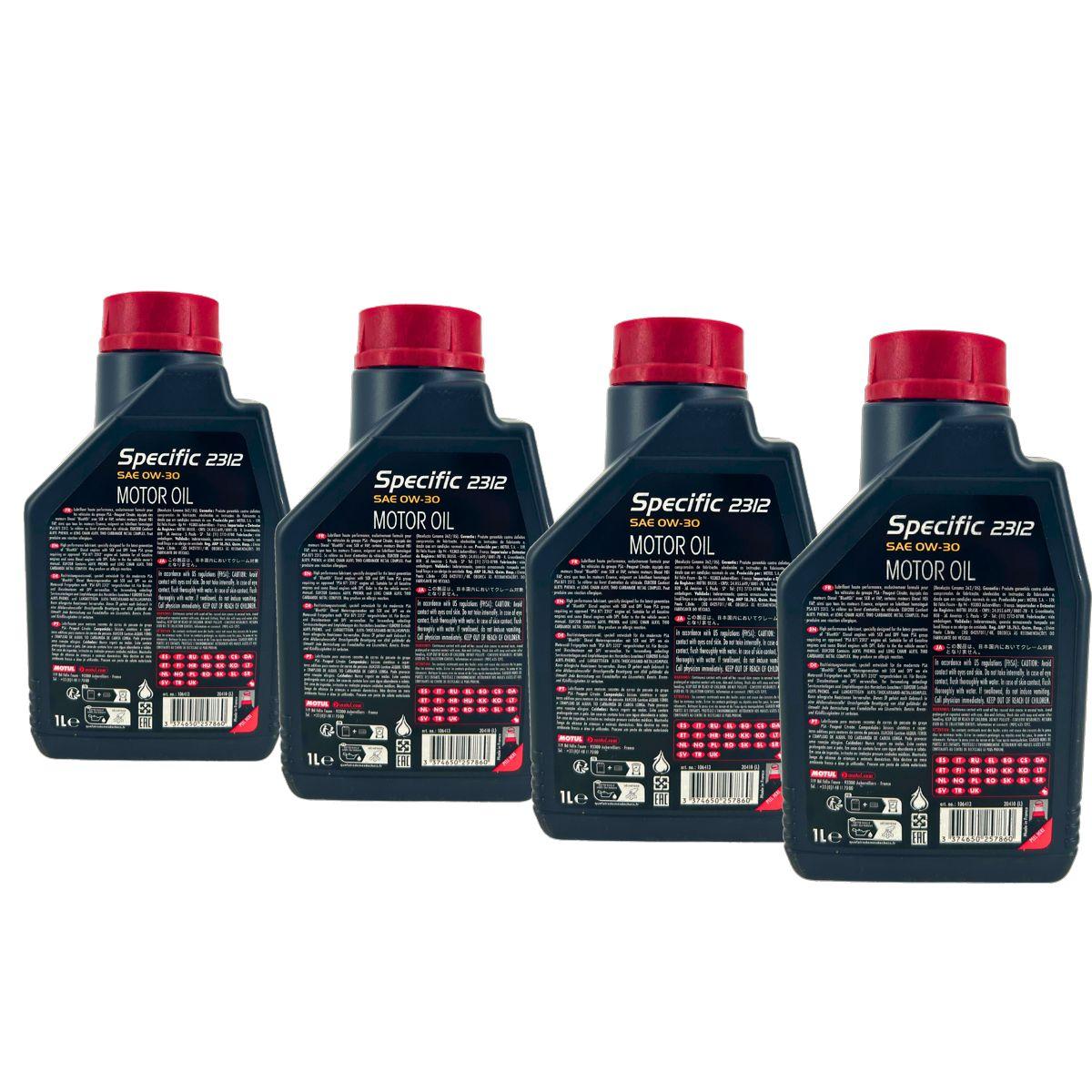 Motul Specific 2312 0W-30 4x1 Liter