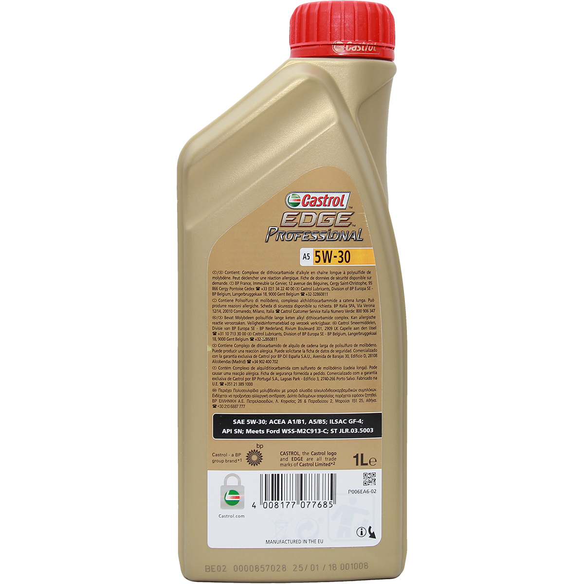 Castrol Edge Professional Fluid Titanium A5 5W-30 1 Liter