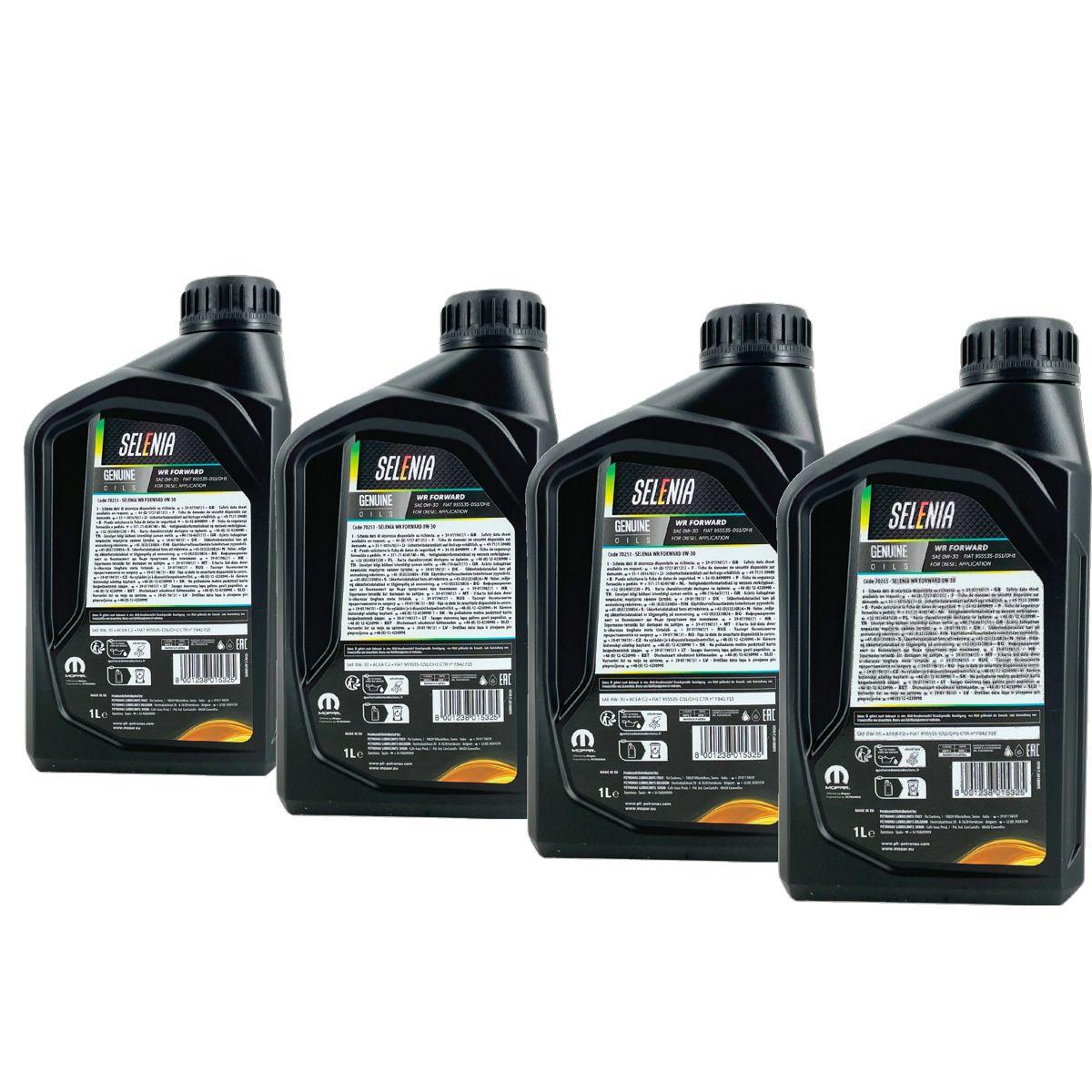 Selenia WR Forward 0W-30 4x1 Liter