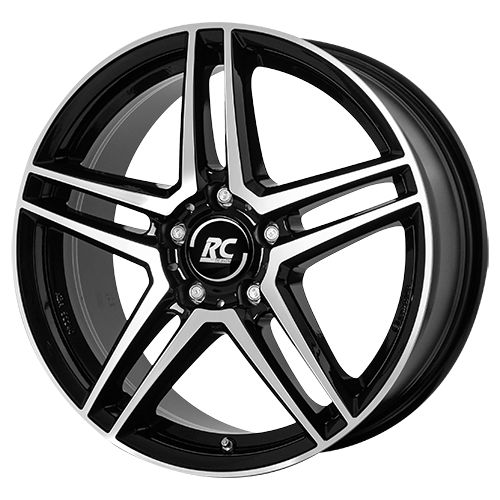 RC-DESIGN RCD17 schwarz glanz voll-poliert (sgvp) 7.0Jx17 5x112 ET44