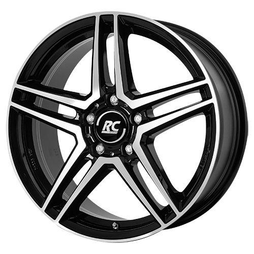 RC-DESIGN RCD17 schwarz glanz voll-poliert (sgvp) 6.5Jx17 5x112 ET49