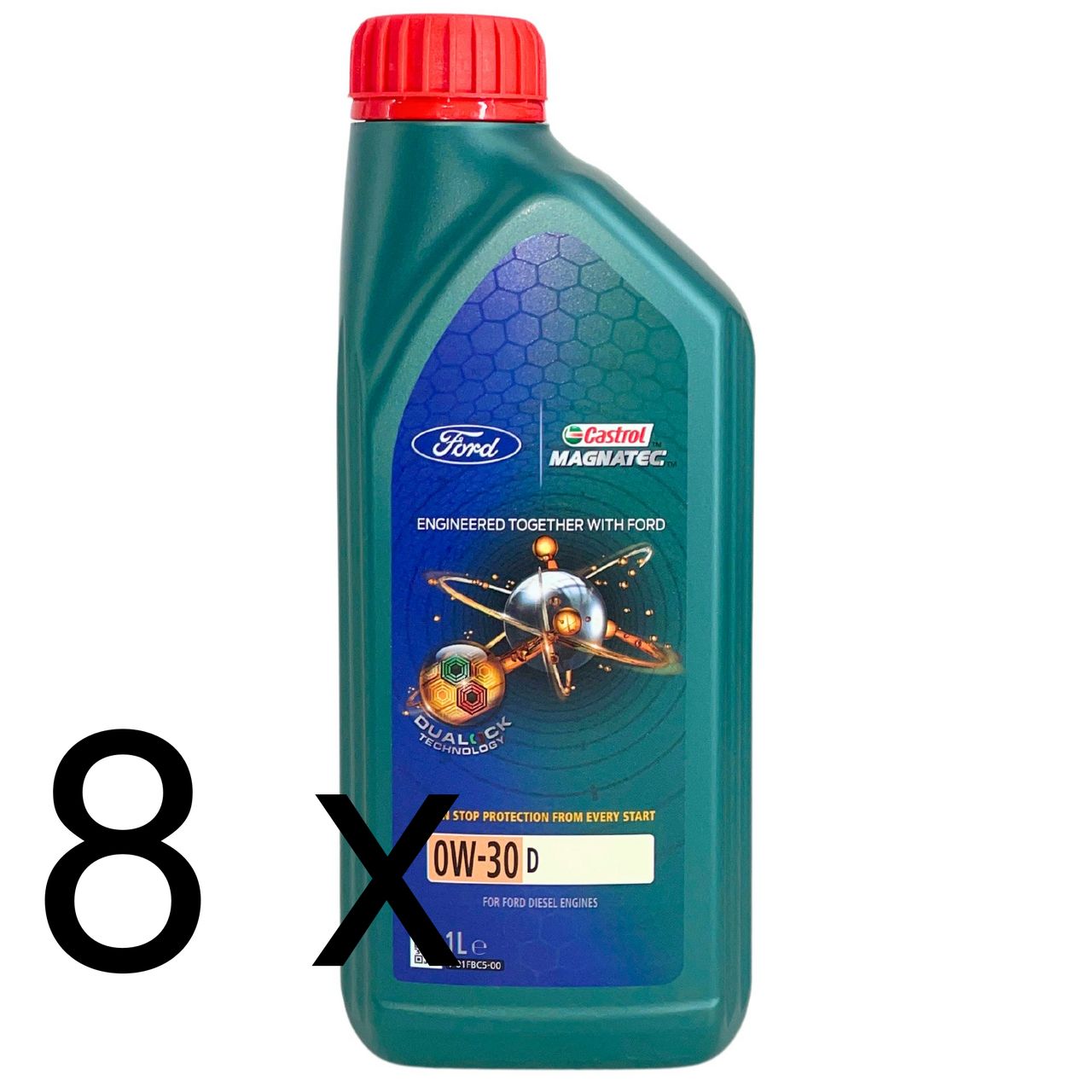 Ford Castrol Magnatec 0W-30 D 8x1 Liter