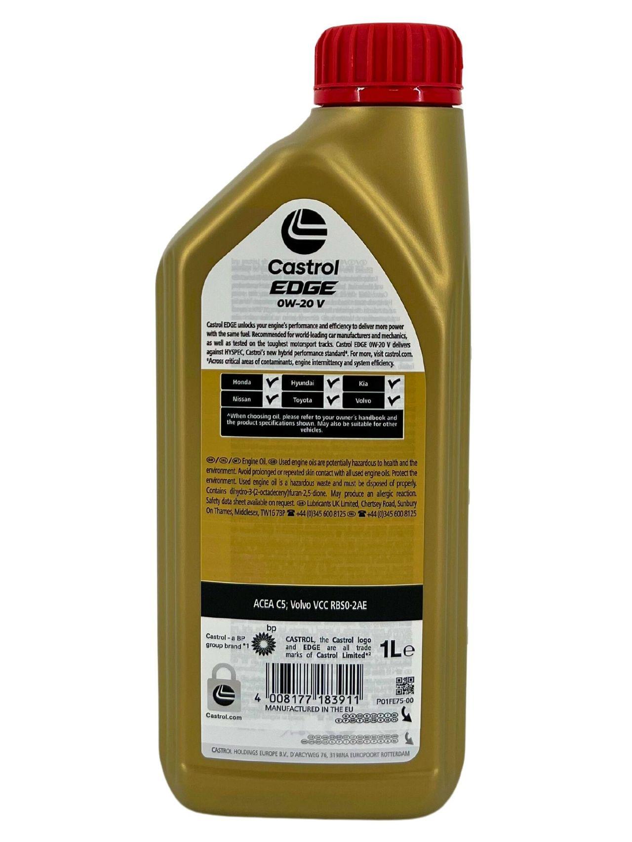 Castrol Edge 0W-20 V 1 Liter