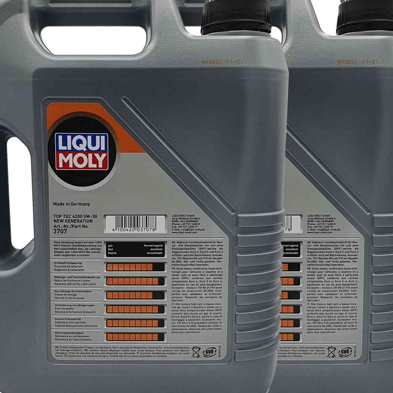Liqui Moly Top Tec 4200 5W-30 2x5 Liter
