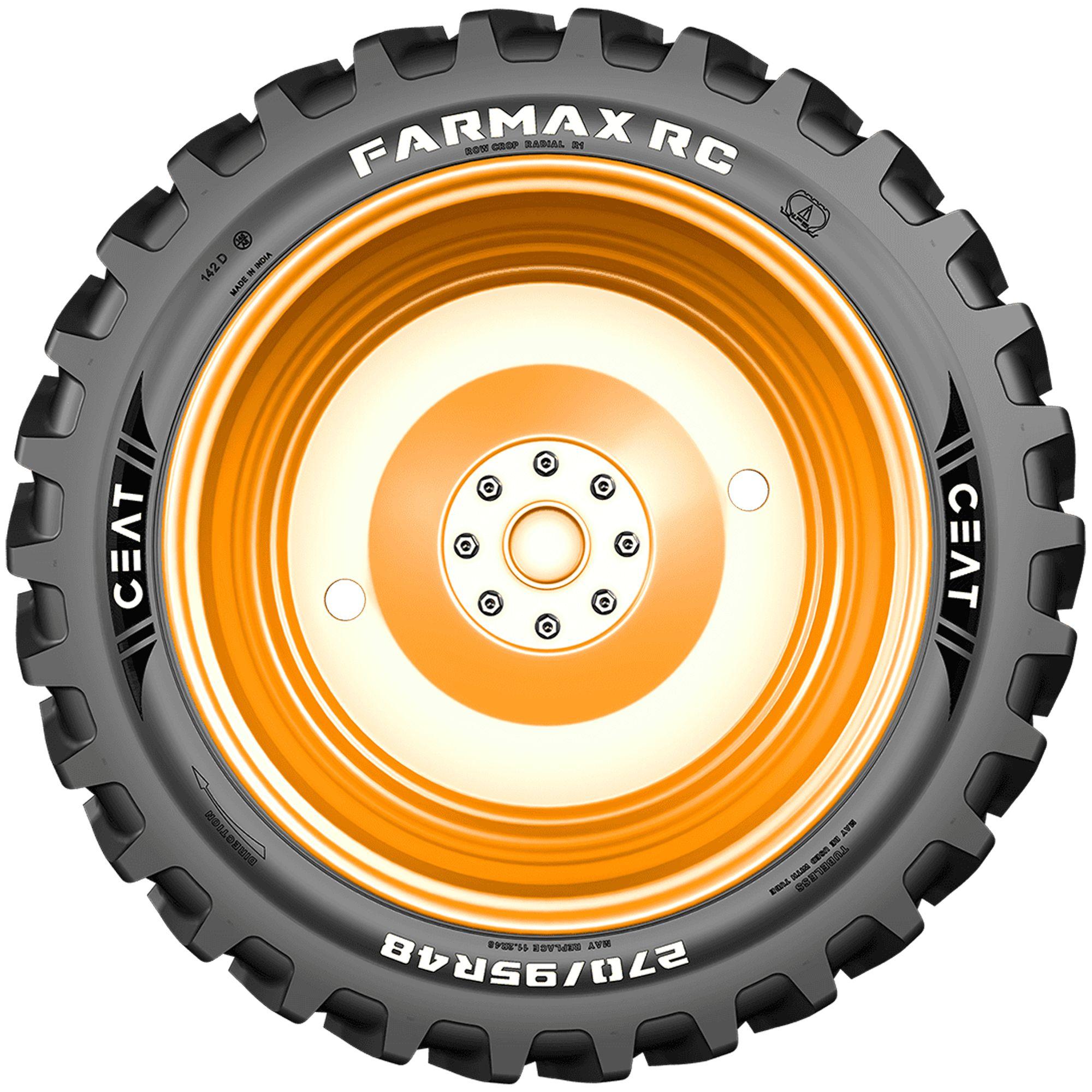 CEAT 270/95 R 48 TL 142D/145A8 FARMAX RC T.R.A (11.2R48)