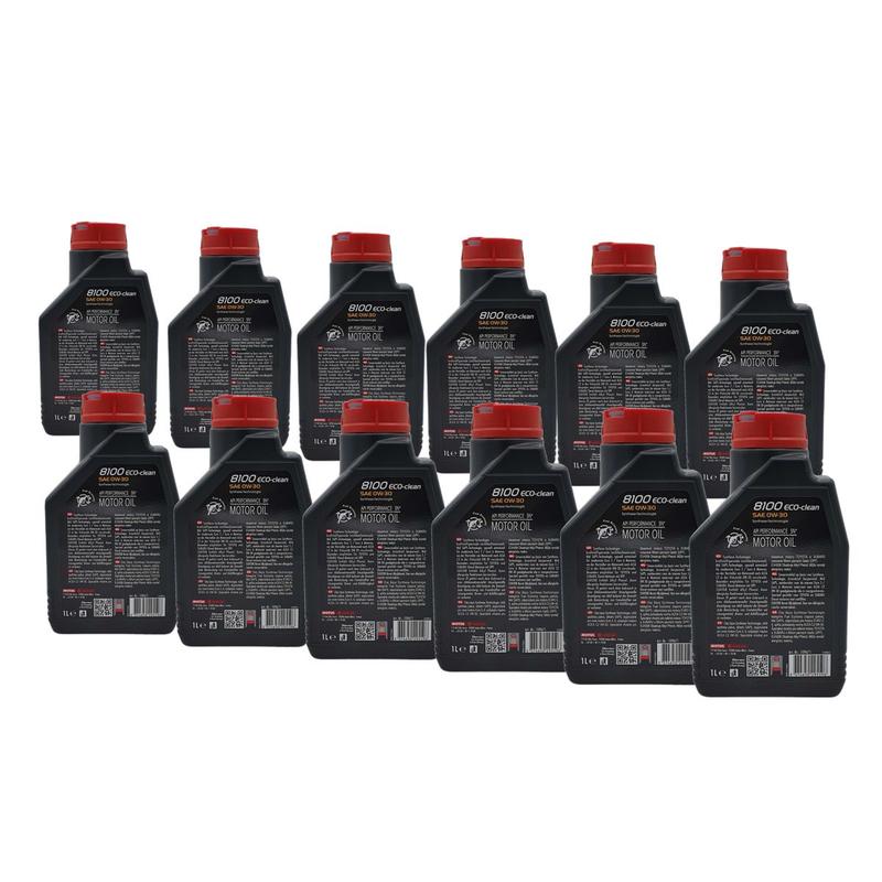Motul 8100 Eco-clean 0W-30 12x1 Liter