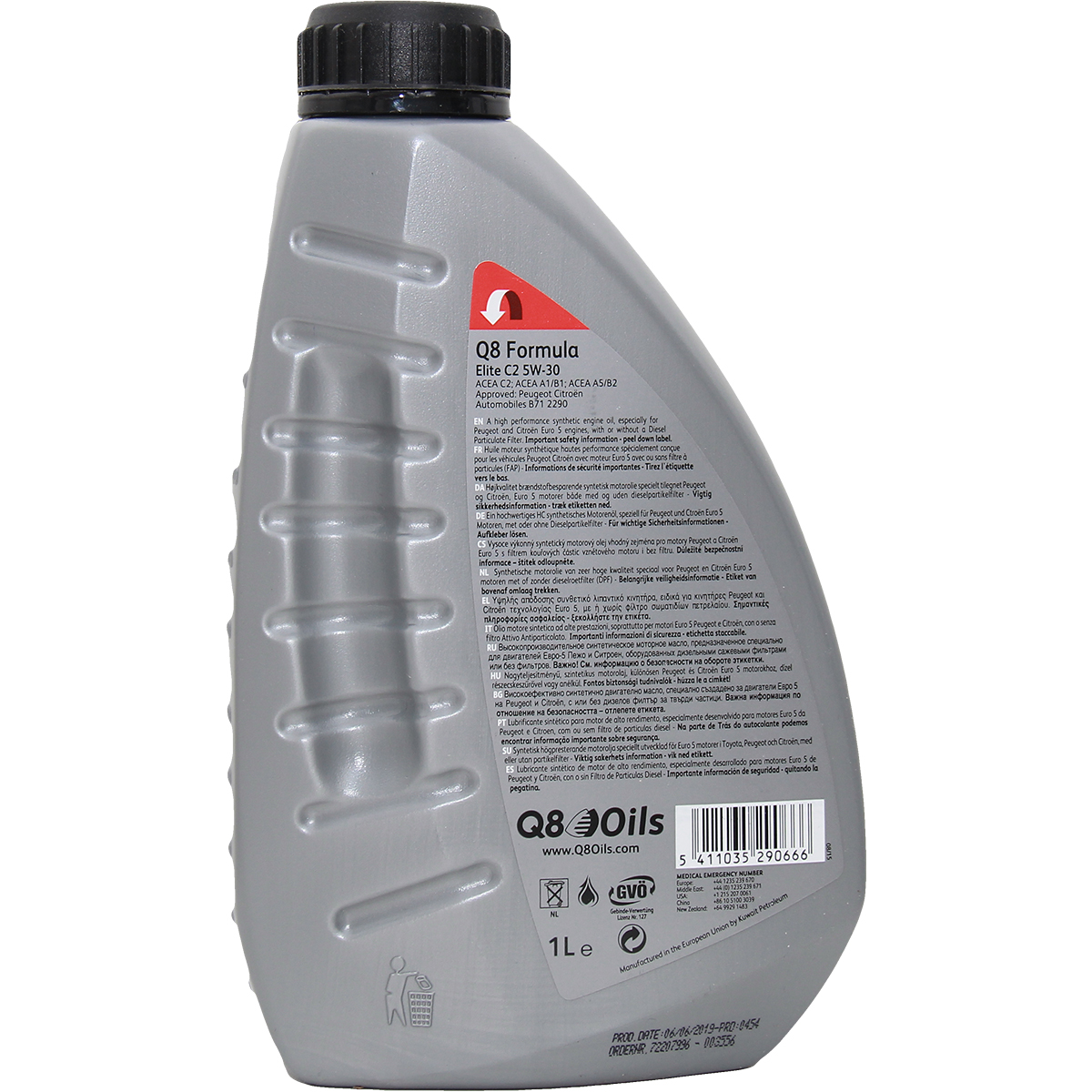 Q8 F Elite C2 5W-30 1 Liter