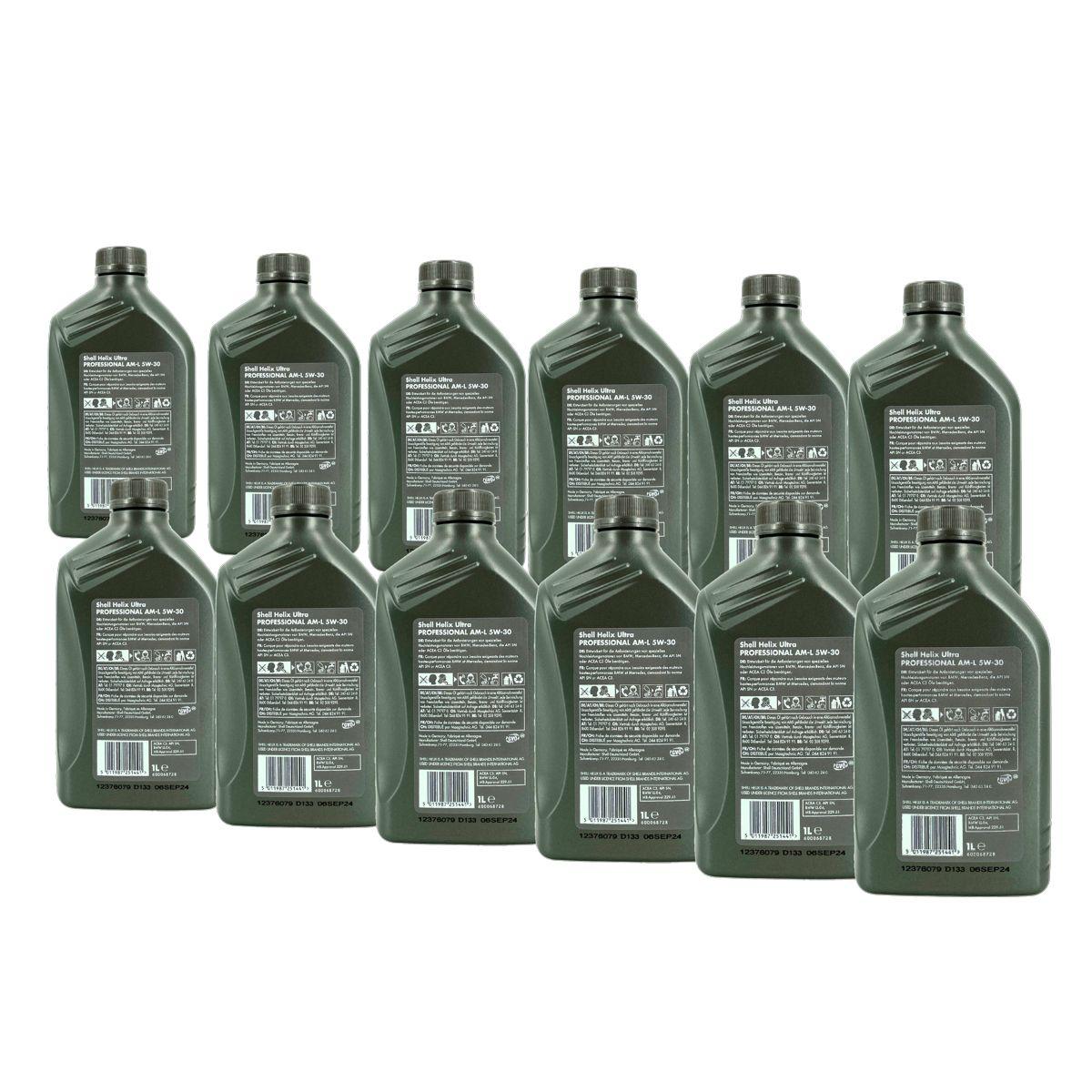 Shell Helix Ultra Professional AM-L 5W-30 12x1 Liter