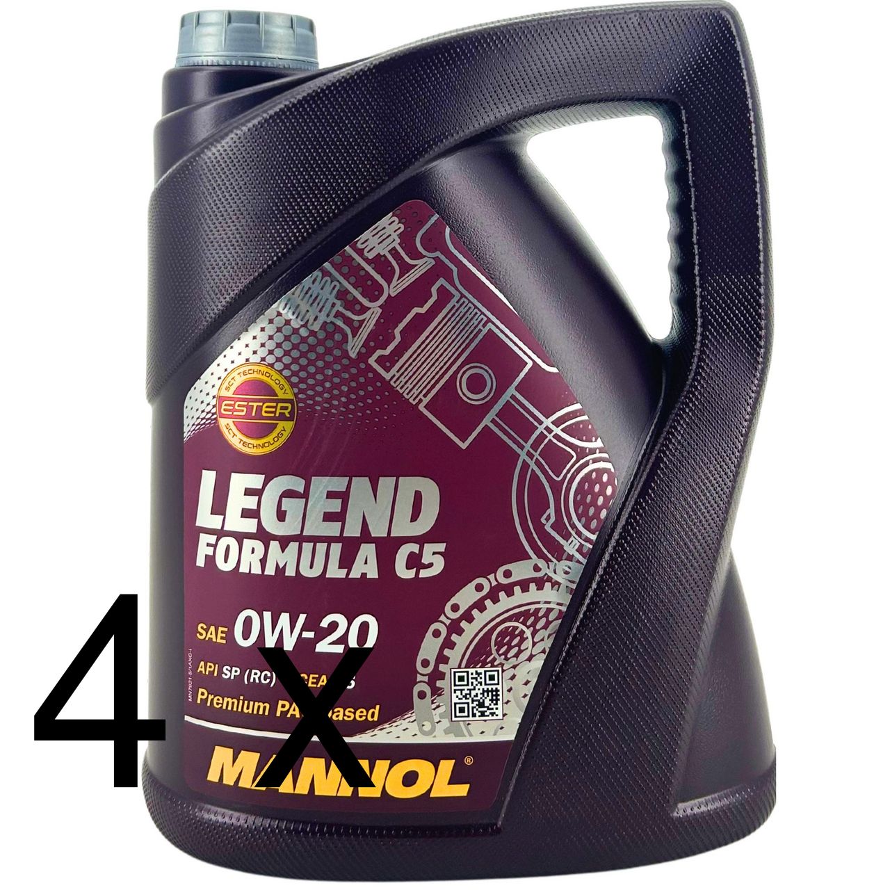Mannol Legend Formula C5 0W-20 4x5 Liter