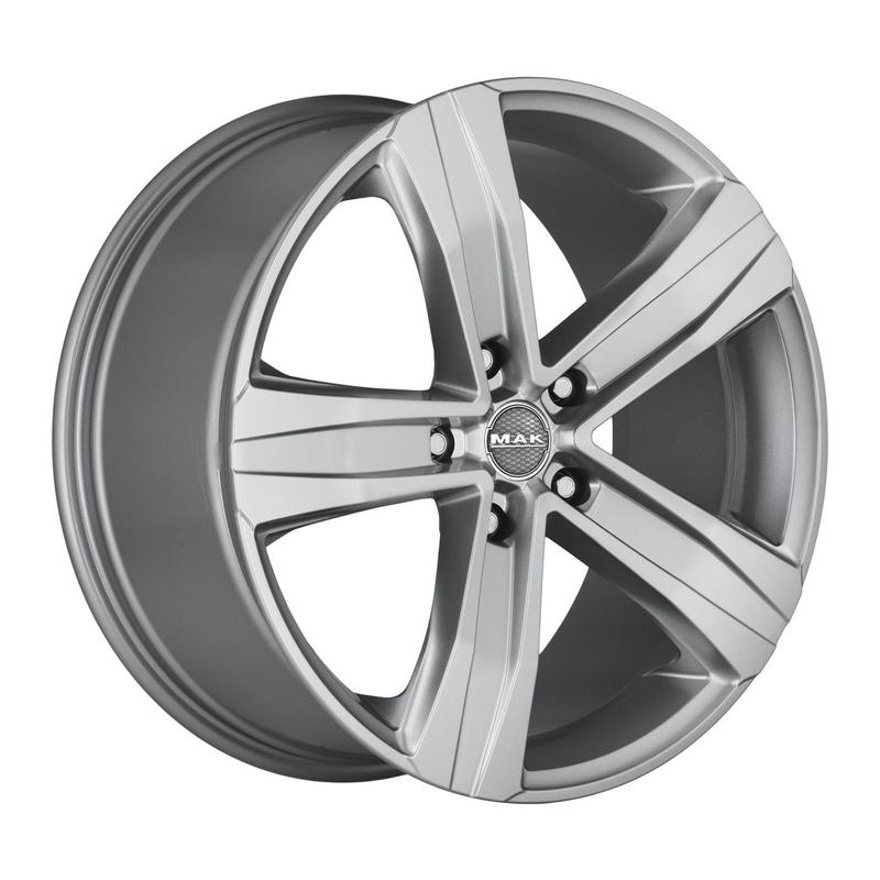 MAK STONE 5 3 silber 6.5Jx15 5x160 ET58
