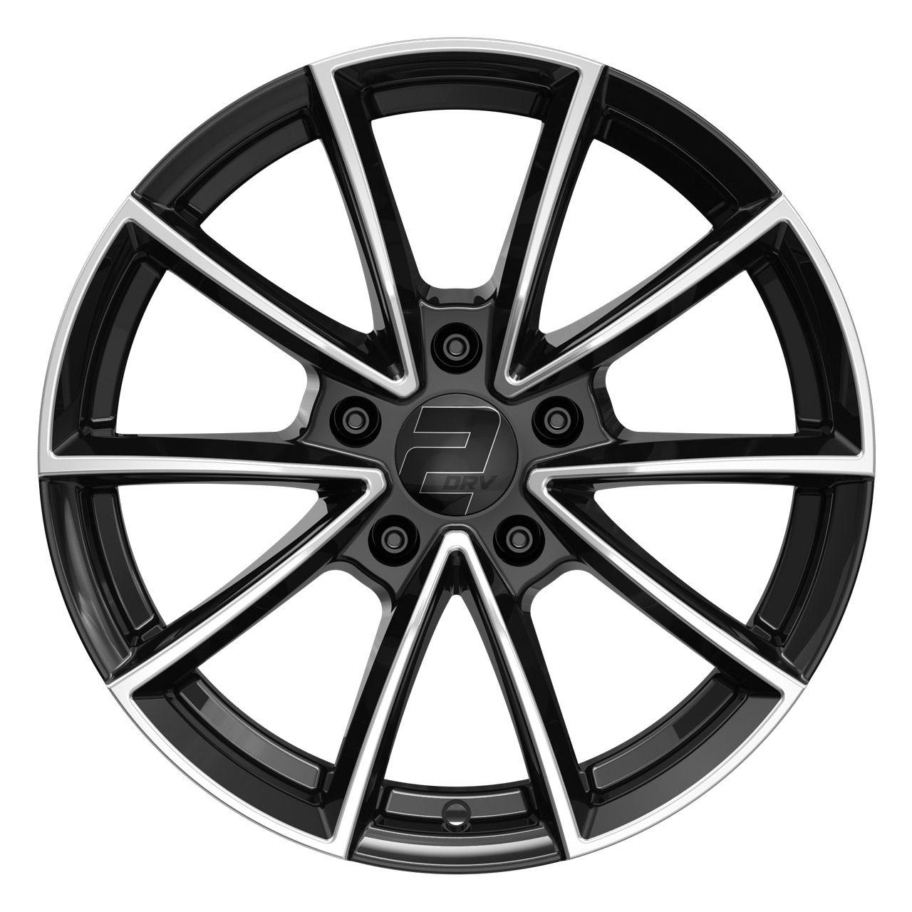 WHEELWORLD-2DRV WH28 schwarz hochglanzpoliert 8.0Jx18 5x112 ET45