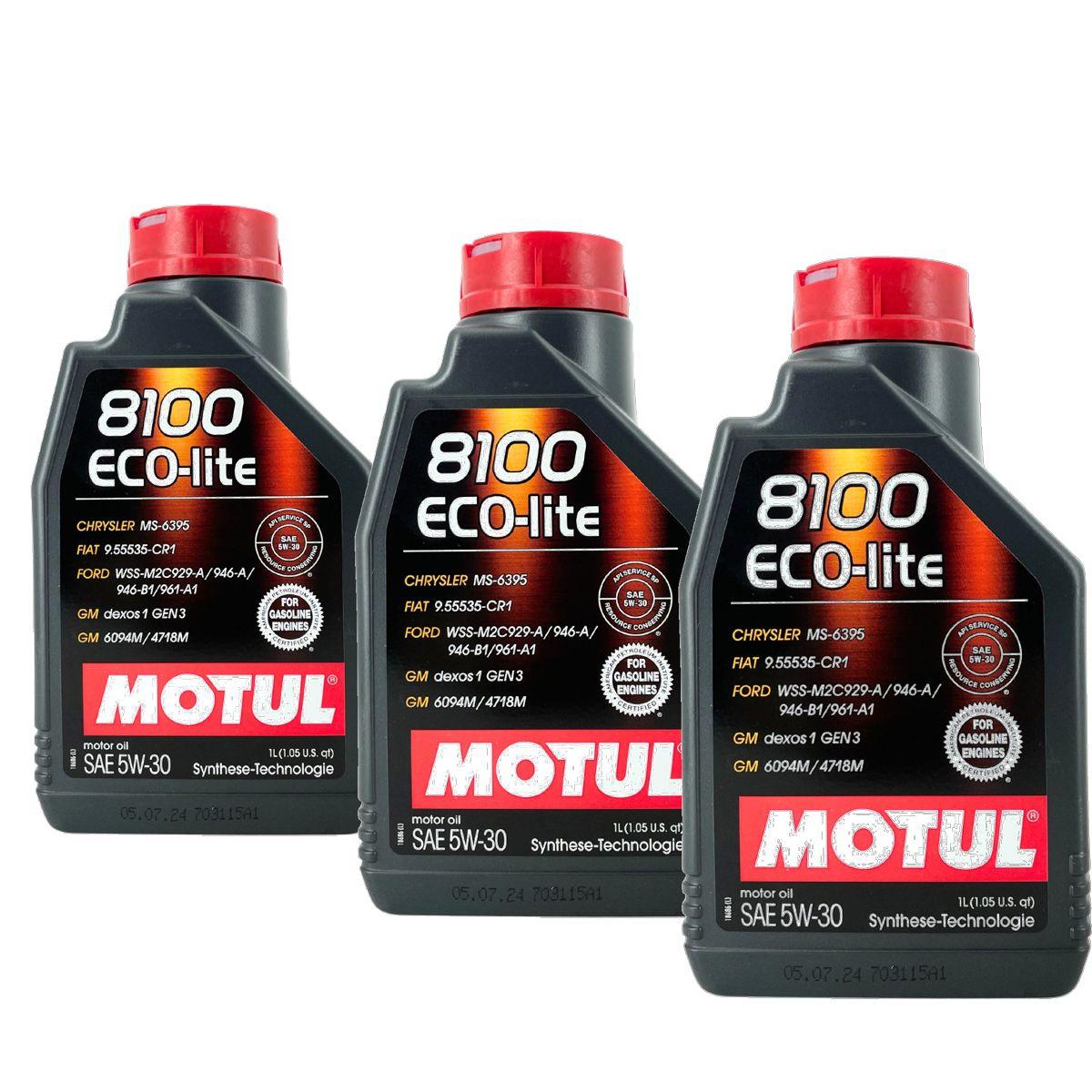 Motul 8100 Eco-lite 5W-30 3x1 Liter
