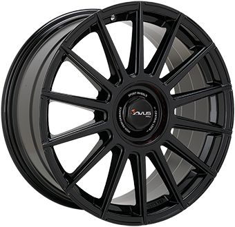 AVUS RACING AC-M09 black 8.0Jx18 5x108/114.3 ET45