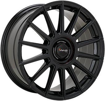 AVUS RACING AC-M09 black 8.0Jx18 5x108/114.3 ET45