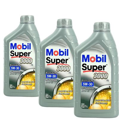 Mobil Super 3000 X1 Formula FE 5W-30 3x1 Liter