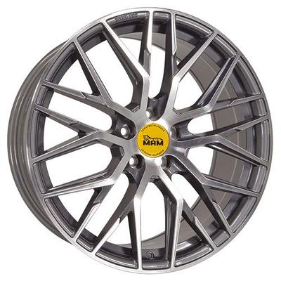 MAM WHEELS MAM RS4 palladium front polished 8.5Jx19 5x112 ET30