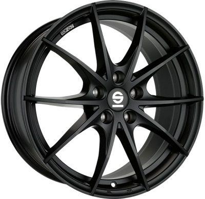 SPARCO TROFEO 5 matt black 7.5Jx17 5x100 ET35