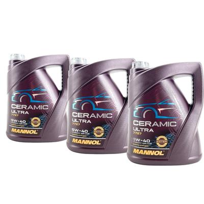 Mannol Ceramic Ultra 5W-40 3x5 Liter