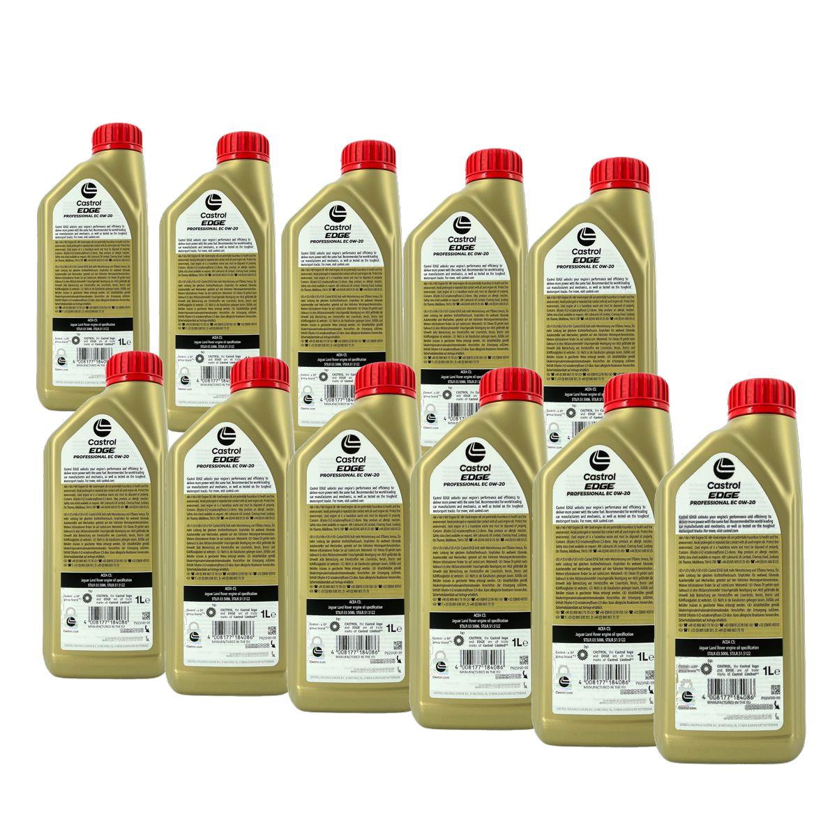 Castrol Edge Professional EC 0W-20 11x1 Liter
