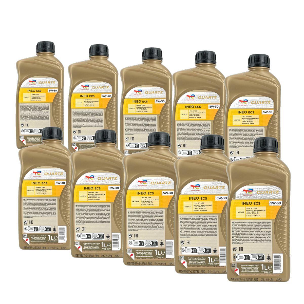 Total Quartz Ineo ECS 5W-30 10x1 Liter