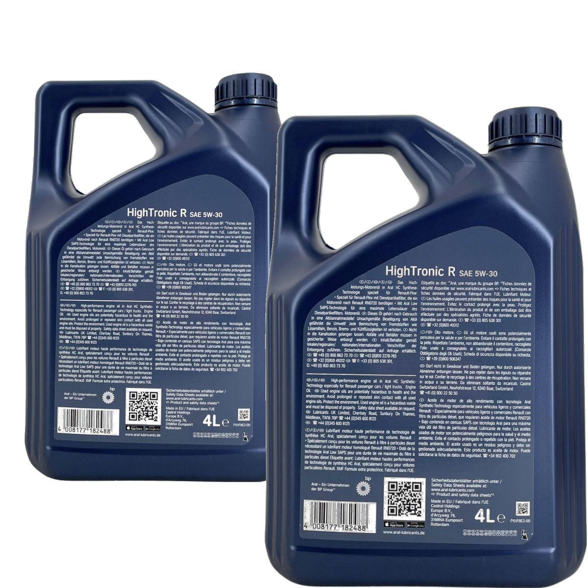 Aral HighTronic R 5W-30 2x4 Liter