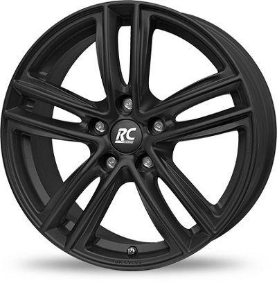 RC-DESIGN RC27 schwarz klar matt (skm) 6.5Jx17 5x112 ET49