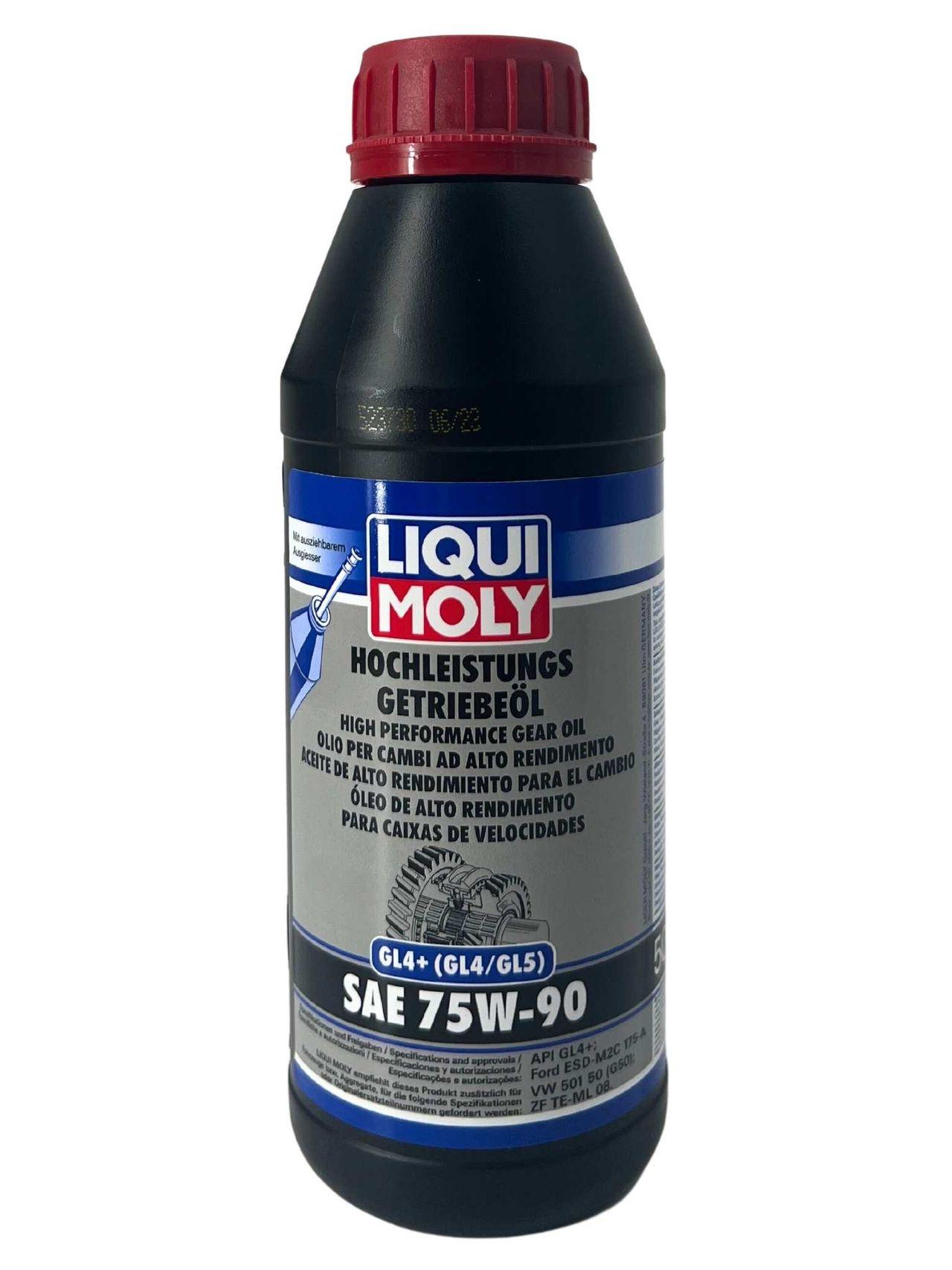 Liqui Moly Hochleistungs-Getriebeöl (GL4+) SAE 75W-90 500 ML