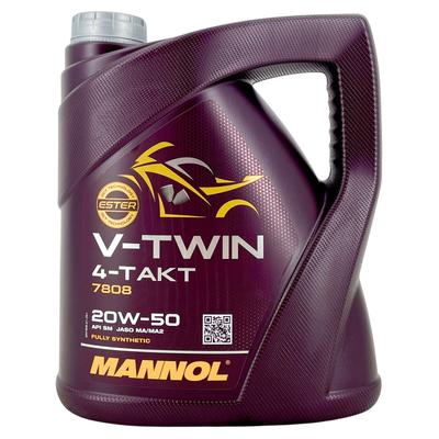 Mannol V-Twin 4-Takt 20W-50 4 Liter