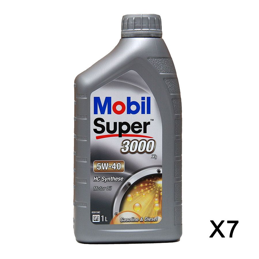 Mobil Super 3000 X1 5W-40 7x1 Liter
